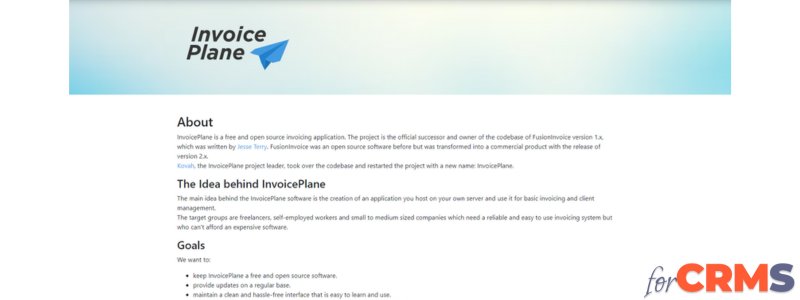 Invoice plane